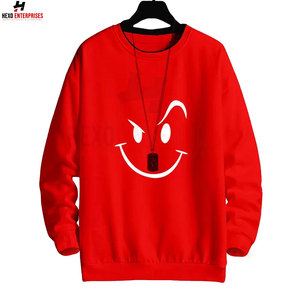 Fabricación de calidad Premium tamaño adulto hombres pulóver sudadera ropa Casual Color sólido hombres pulóver sudadera - Product Image 5