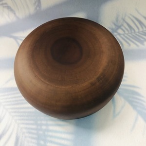 Vente chaude bol à fruits bol à salade en bois naturel ustensiles de cuisine artisanat du Vietnam Logo personnalisé Acceptable - Product Image 3