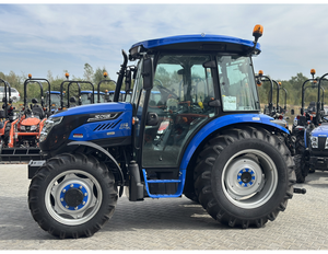 Tractor compacto SOLIS 26 HST de 26 HP con cortadora de césped de montaje medio, transmisión hidrostática 4x4, tractor diésel para césped y jardín. - Product Image 4