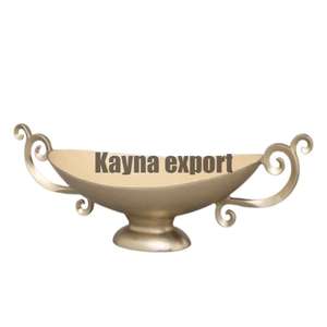 ถ้วยโลหะของตกแต่งโต๊ะทำมือสำหรับงานเลี้ยงสไตล์วินเทจรอยัลขัดเงา - Product Image 1