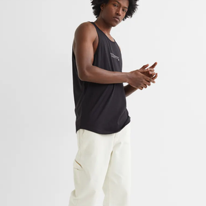 New Arrival Customize Men's Crew Neck Plain 100% Cotton Muscle Fitness Gym Singlet Men's <b>Stringer</b> <b>Vests</b> - Product Image 5