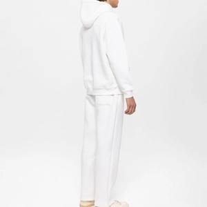 Wholesale Supplier Men's Oversized Baggy Tracksuit Set Custom Heavyweight Cotton <b>Hoodie</b> and Jogger Workout Sweatsuit - Product Image 4