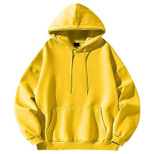 Vente en gros de sweatshirts à capuche personnalisés pour hommes en coton vierge avec impression de logo unisexe sweats à capuche pour hommes avec broderie surdimensionnée - Product Image 2