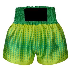 Pantalones Cortos de MMA de Diseño OEM, Estampados, Holgados, de Spandex/Nailon, con Logotipo Delantero y Trasero, de Secado Rápido, Ligeros, Transpirables y Duraderos, Talla Adulto para Hombre, para Boxeo - Product Image 1