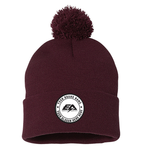 Gorro de invierno de punto acrílico 100% con logotipo personalizado estampado nuevo gorro cómodo-transpirable impermeable suave liso teñido diseños - Product Image 1