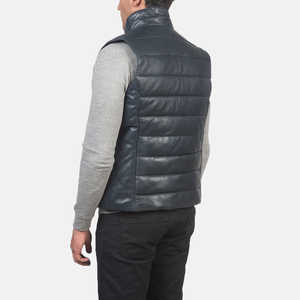 Chaleco acolchado de moda transpirable para hombre, chaqueta sin mangas acolchada elegante, ropa ligera para exteriores de invierno cálido - Product Image 2