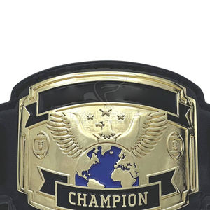 Cinturón de Campeonato Mundial de Peso Pesado Personalizado al por Mayor, Cuero Genuino con EVA para MMA, Boxeo, UFC, Lucha Libre - Product Image 6