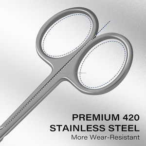 Professional Custom Beauty Tool Manicure Scissors for Nail <b>Care</b> Stainless Steel Handle Cuticle Dead Skin Removal Scissor - Product Image 5