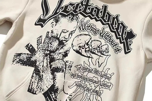 Sudadera con Capucha de Forro Polar de Alta Calidad, Estilo Urbano, con Bolsillo Canguro Personalizado, Estampado Completo, Entrega y Envío Rápidos - Product Image 6