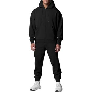 Nouvel Arrivage Survêtements Décontractés Homme – Ensemble Deux Pièces Couleur Unie Respirant Grande Taille Été avec Logo – Vente en Gros à 100 % - Product Image 4