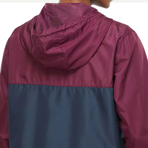 Nouvelle veste coupe-vent pour hommes à la mode tissu durable Offre Spéciale couleurs contrastées top tendance veste coupe-vent bon marché pour hommes - Product Image 6