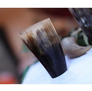Verre à boire en corne de viking médiévale, écologique - Product Image 6