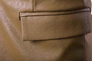 Veste en cuir imperméable écologique pour homme, printemps-automne, style décontracté chic, service OEM, réversible, respirante - Product Image 3