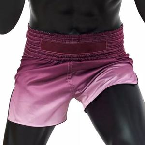 กางเกงชกมวยไทยชายและหญิง กางเกง MMA สำหรับการแข่งขันและฝึกซ้อม ชุดกีฬามวยผสม - Product Image 1