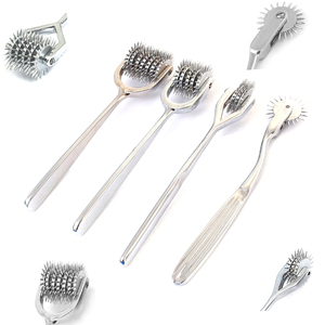 Juego de 4 ruedas de Wartenberg de acero inoxidable de primera calidad, instrumentos de diagnóstico neurológico manual con sensibilidad única - Product Image 1