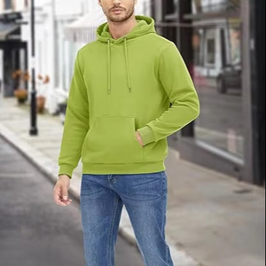 Sweat-shirts en molleton épais décontractés pour hommes, sweat-shirts à cordon de serrage épais, sweat-shirts en coton pour hommes, sweat-shirts à capuche - Product Image 1