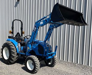 LS รถแทรกเตอร์24.7HP MT225S ดีเซล4x4 16 ''ถังรถแบคโฮด้านหน้า84.9in ขุดเชิงลึกที่ใช้ฟาร์มหลักรวมปั๊ม - Product Image 2