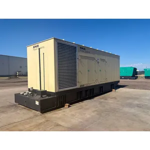 Groupe électrogène diesel industriel triphasé d'occasion 760 kW, sortie 277/480 V, résistant aux intempéries, alimentation de secours commerciale - Product Image 1