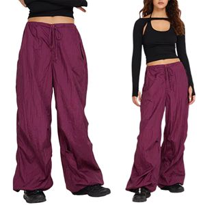 Pantalones antiarrugas de cintura alta transpirables personalizables TAMAÑO DE EE. UU. pantalones casuales multicolores vibrantes estilo frontal plano para el verano - Product Image 3