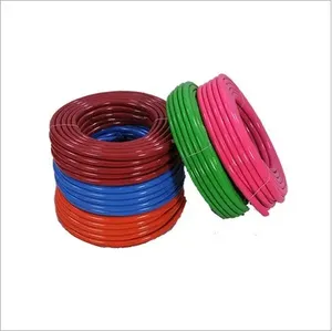สายยางรดน้ำสวน PVC แบบยืดหยุ่น ขนาด 1/2 นิ้ว 12 มม. สีธรรมชาติ นุ่ม สำหรับใช้ในสวน สีเขียว เหลือง แดง แบบม้วน - Product Image 2