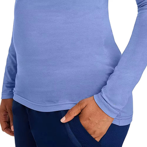 Sous-vêtements médicaux pour femmes, doux et extensibles, à col haut, avec logo imprimé, sous-vêtements pour infirmières - Product Image 3