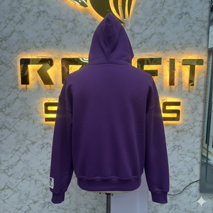 เสื้อฮู้ดสำหรับผู้ชายเสื้อฮู้ดแบบมีซิปพิมพ์ลายพัฟฉลากตามสั่ง - Product Image 2