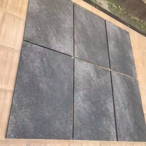 กระเบื้องพอร์ซเลนหินค้อนสี Nero ขนาด600x600x20มม. R11กันลื่นหนักสำหรับตกแต่งบ้าน-สไตล์ทันสมัยสำหรับห้องน้ำยุโรป - Product Image 2