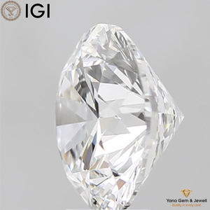 Lujo en luz 3,50 CT D Color Corte redondo Laboratorio Crecido CVD Diamante VS1 Claridad 9,78 MM Certificado IGI para diseño de anillo de gama alta - Product Image 4