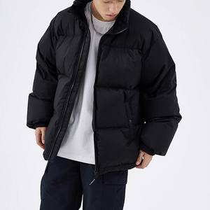 New 2025 Custom Winter 2025 High Quality Padded puffer jacket Down Jacket <b>Bubble</b> <b>Coat</b> Jacket for Men - Product Image 3