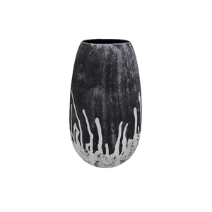 Modern Design Tableware Decorative Iron Flower <b>Vase</b> for Home and Wedding Decoration Metal <b>Vase</b> Dark Grey Color Handmade Bulk - Product Image 6