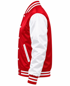 Veste en satin de style Letterman pour homme, best-seller, 100% satin de soie de haute qualité, vestes en satin pour homme de haute qualité, OEM personnalisé - Product Image 3