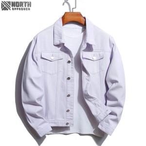 Vestes en jean confortables de couleur noire pour hommes les plus populaires avec prix bon marché bonne qualité dans le prix de gros vestes en jean à vendre - Product Image 5