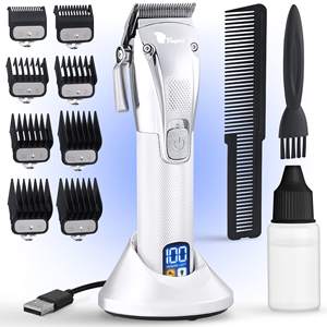 Cortadora de Pelo Profesional para Hombre, Inalámbrica, Turbo Power, con Corte Preciso, Alimentación USB y por Batería, para Barberos - Product Image 2