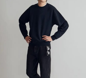 Sweat-shirt à manches longues pour hommes, tenue d'automne et d'hiver en coton, streetwear décontracté et confortable - Product Image 5