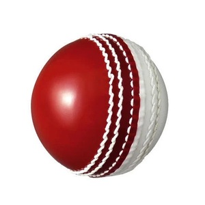Gran oferta, pelotas de Cricket de cuero profesional de calidad superior, logotipo de Color personalizado, recién llegado, pelotas de Cricket duras en blanco de Color amarillo - Product Image 6