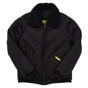 Blouson en cuir style bomber pour homme, nouveau design, blouson en cuir multicolore avec col en fausse fourrure - Product Image 1