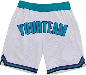 Shorts de sport pour homme en toile 100 % coton, confortables et personnalisables, motif uni, maille respirante pour un style décontracté - Product Image 3