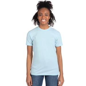 Women Next Level Men's Premium Fitted Sueded Sueded Jersey 60% Combed <b>Ring</b>-Spun Cotton 40% Polyester Shoulder Binding T Shirts - Product Image 1