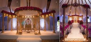 Mandap de Madera para Bodas Gujarati, Mandap Maharani para Bodas Hindúes Grandes en el Reino Unido, Mandap Maharani de Alta Gama para Bodas de Lujo en Estados Unidos - Product Image 3