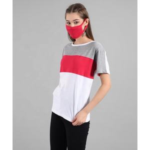 OEM personnalisé 180 gsm 100% coton décontracté femmes col rond t-shirts en gros plaine femmes t-shirt blanc vêtements d'été femmes - Product Image 5