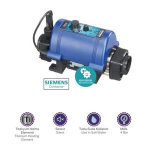 Elettro pompa di calore piscina analogica NANO SPA modello 8 kW-trifase-siamo grossista