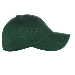 Sombreros de béisbol de color personalizados de etiqueta privada de alta calidad 6 paneles 100% sombreros de béisbol hechos de algodón - Product Image 4