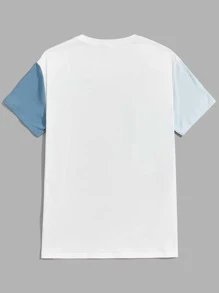 เสื้อยืดผู้ชายออกแบบเองสำหรับฤดูร้อน ขายดี เสื้อยืดผ้าฝ้าย 100% สำหรับผู้ชาย - Product Image 5