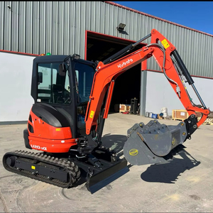 Mini-excavatrice Kubota U35 de 3 tonnes d'occasion à vendre, excavatrice agricole Kubota d'occasion U15 U30 U25 U20, 2,5 tonnes, 3 tonnes - Product Image 2