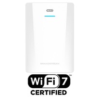 Punto de Acceso WiFi 7 GWN7670WM de Montaje en Pared, Doble Banda, 2x2 MIMO, 2.5GbE, PoE, Inalámbrico para Interiores