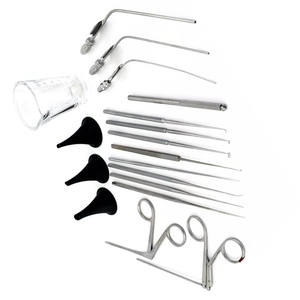 Ensemble de myringotomie manuel en acier inoxydable, 18 pièces, instruments chirurgicaux ORL, qualité professionnelle, approuvé CE, haute qualité, classe I - Product Image 4