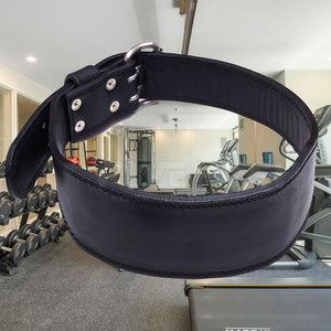 Ceinture de musculation en cuir de haute qualité, ceinture de soutien robuste pour levages lourds et utilisation en salle de sport - Product Image 4