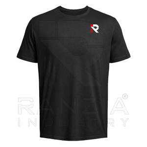 Customised 100% Cotton Men's T-Shirt Soft Microfiber Light <b>Weight</b> <b>Blank</b> Plus Size Street Wear with Logo Printing - Product Image 5