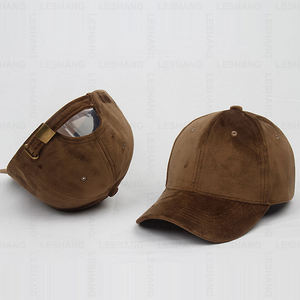 Gorras Deportivas con Visera Curva, Venta Directa de Fábrica, Gorras de Béisbol Cálidas, Logotipo Bordado en 3D Personalizado, Gorra Trucker de 6 Paneles con Estructura de Terciopelo - Product Image 2