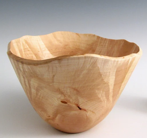 Stylish <b>Deep</b> Wooden Serving <b>Bowl</b> Premium Craftsmanship Perfect for Modern Dining or Gifting Available at Wholesale Bulk Discount - Product Image 1